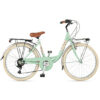 girl bike green