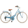lady city bike blue