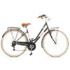 lady city bike black
